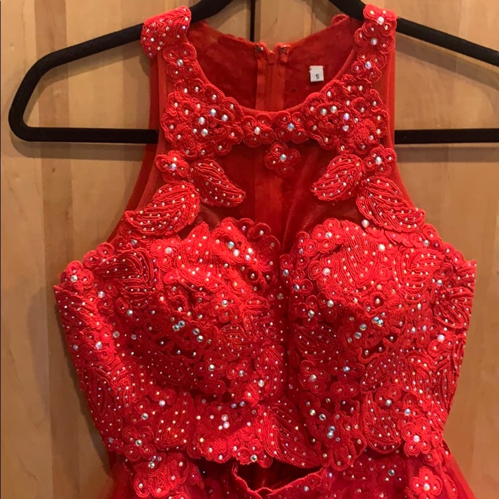 2 PC homecoming dress